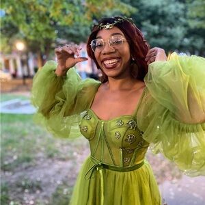 Green Fairy Costume Dress